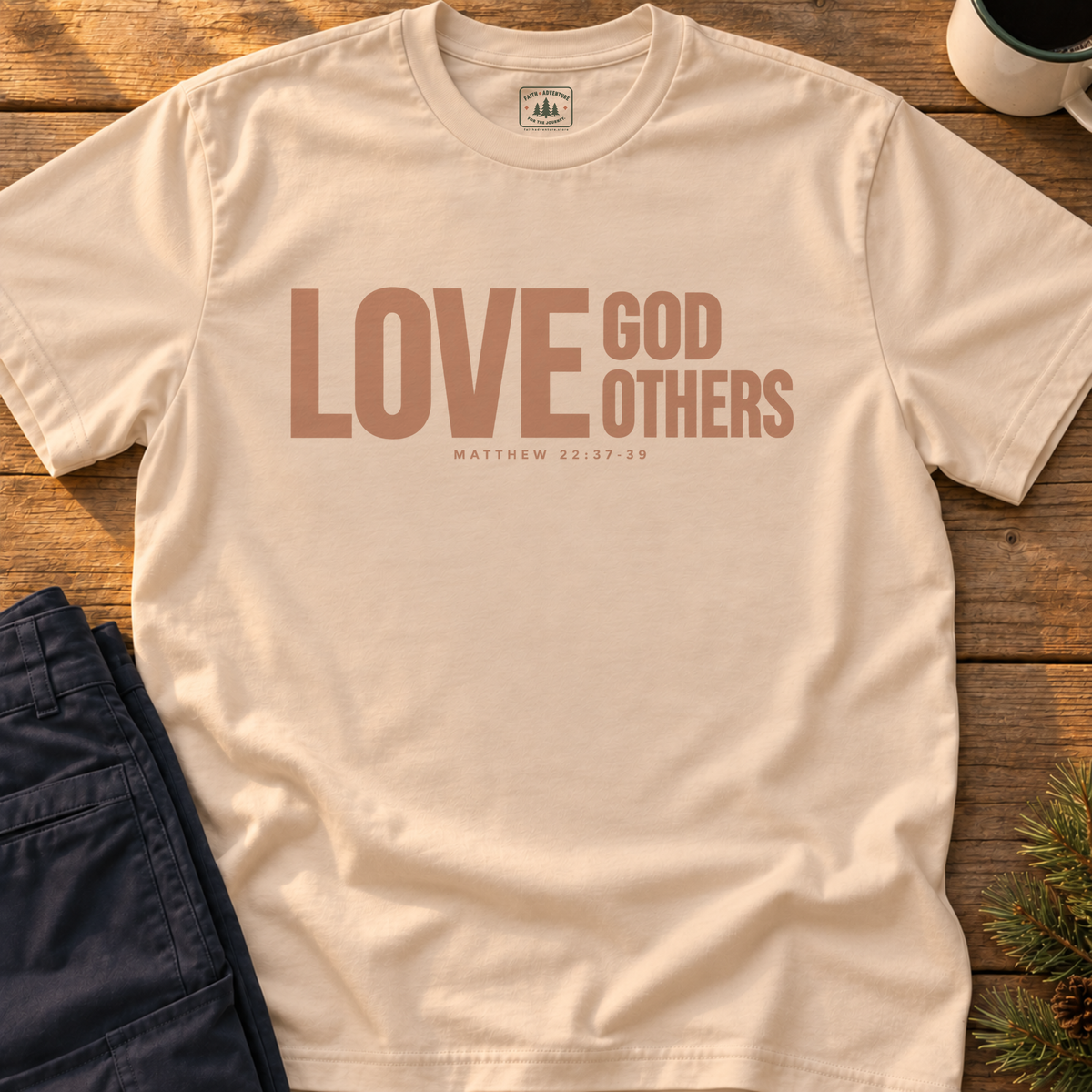 Love God Love Others (love lockup) T-Shirt