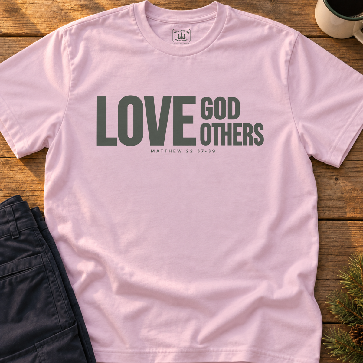 Love God Love Others (love lockup) T-Shirt
