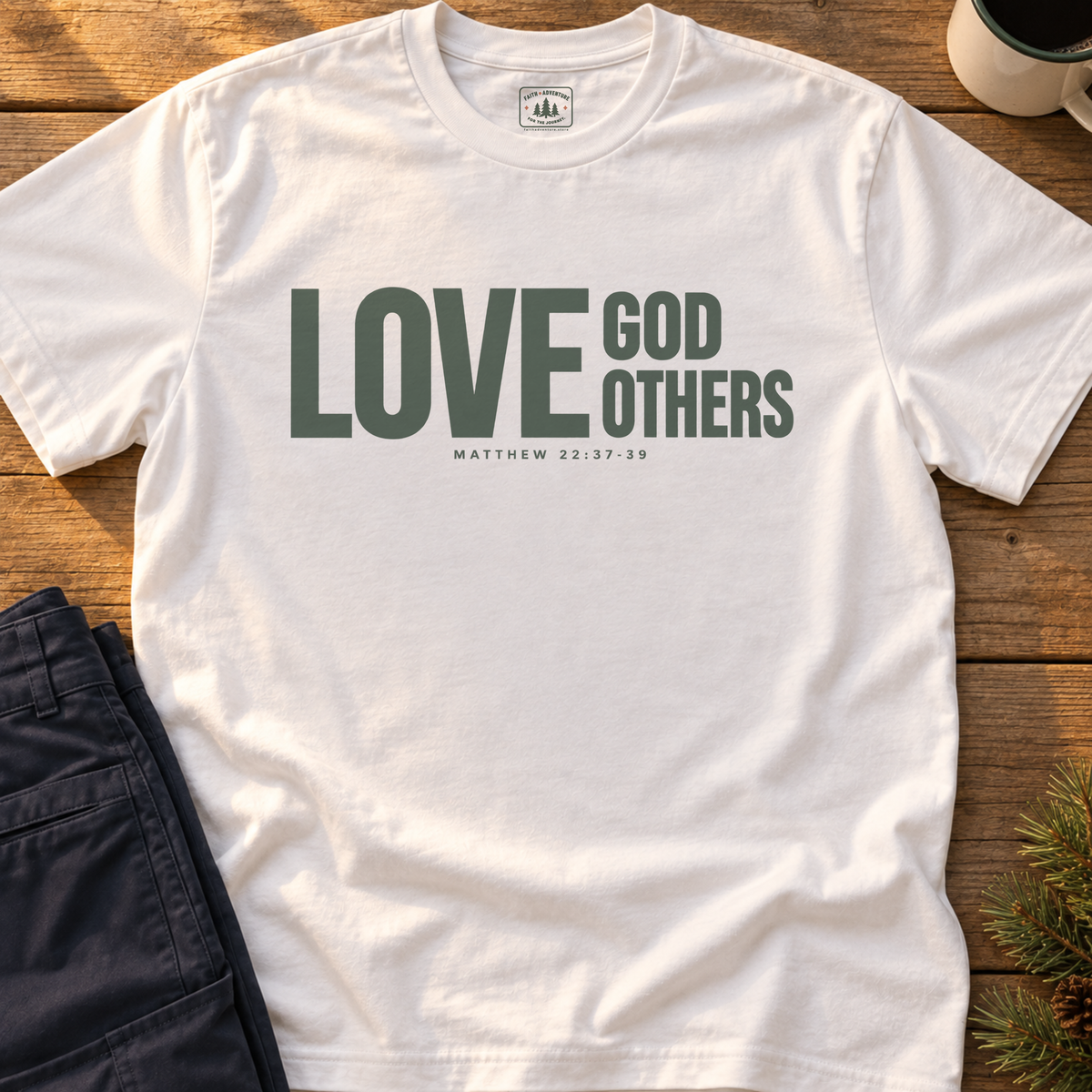 Love God Love Others (love lockup) T-Shirt