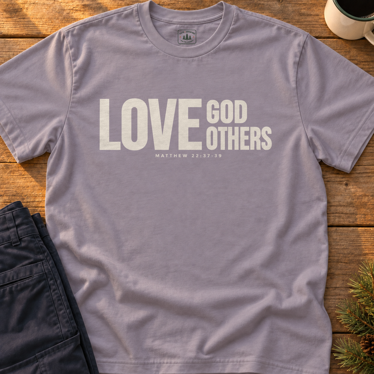 Love God Love Others (love lockup) T-Shirt
