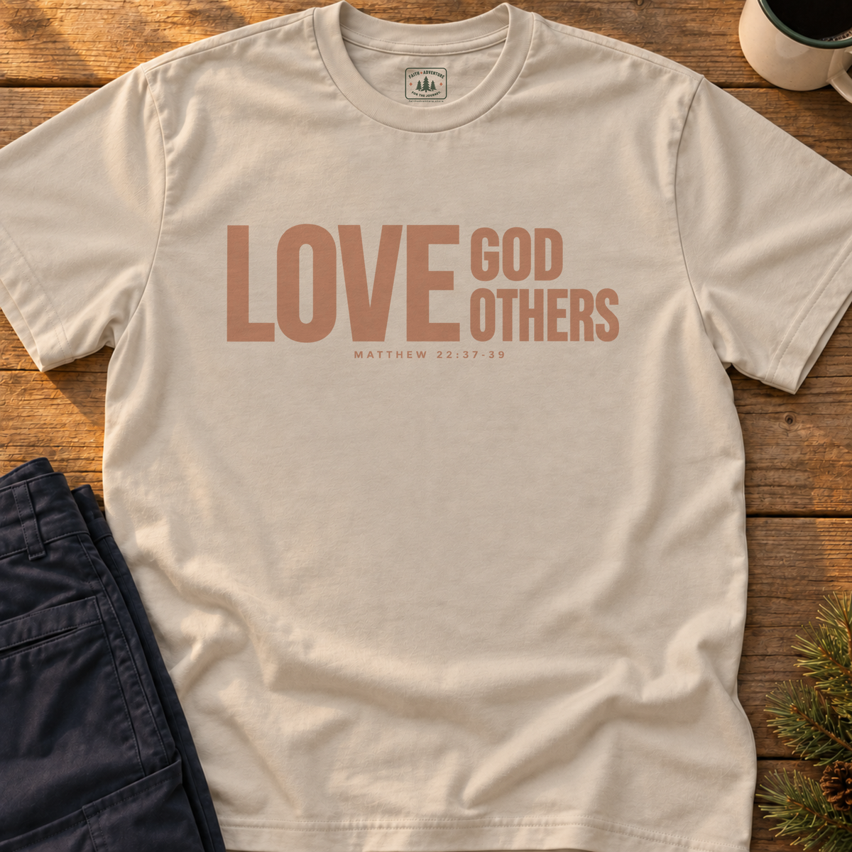 Love God Love Others (love lockup) T-Shirt