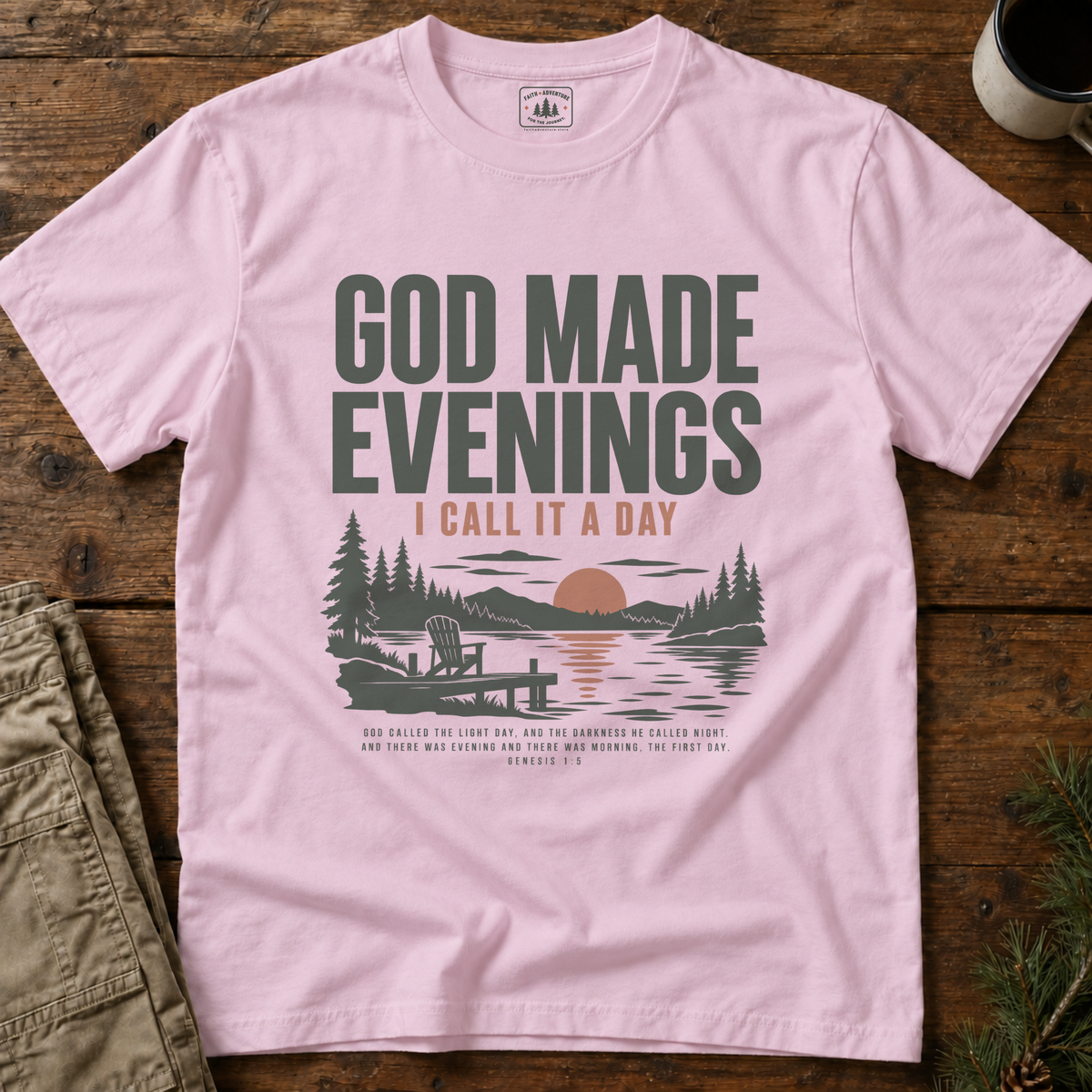 God Made Evenings T-Shirt