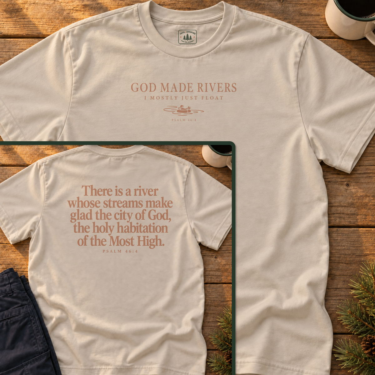 God Made Rivers T-Shirt