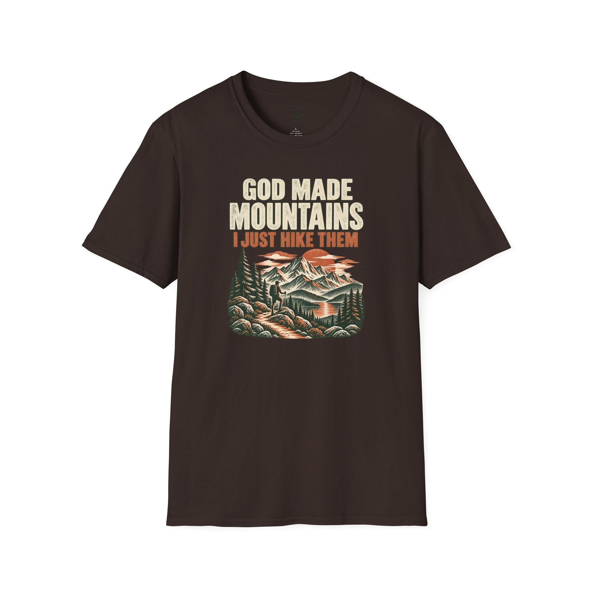God Made Mountains T-Shirt
