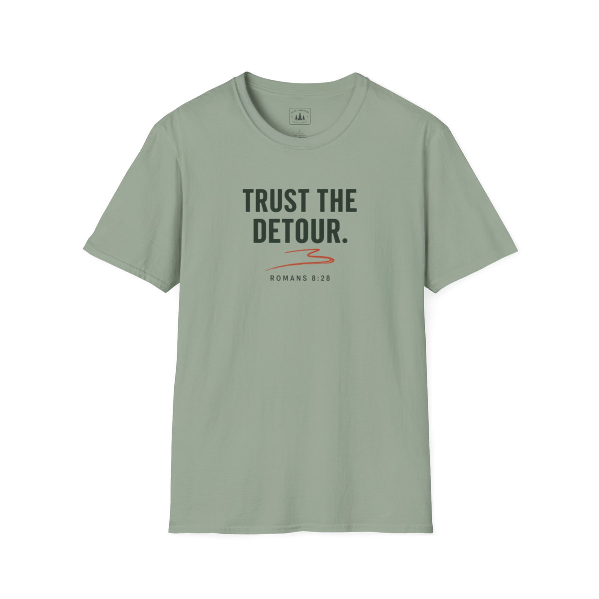 Trust The Detour Text T-Shirt